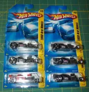 6X - 2008 Hot Wheels New Models - Ratbomb - Color & Card Variations