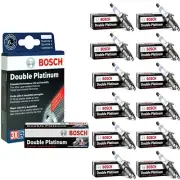 12 Pcs Spark Plugs Bosch Double Platinum For 2003-2004 ASTON MARTIN DB7 V12-6.0L (for: Aston Martin)