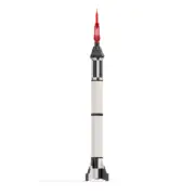 YOUFOY The First Crewed Space Booster Launch Vehicle 1029 Pieces Toys for Adults