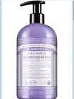 2 Pack Dr. Bronner’s - Organic Sugar Soap (Lavender, 24 Ounce)