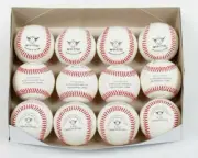 10 dozen PROFESSIONAL GRADE 100% wool wound flat seam GAME BALLS factory priced