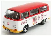 CORGI CC02744 Volkswagen - T1 Camper Van Coca-Cola Zing 1961 - Red White - 1/43
