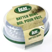 LEM Products Batter Bowl, Translucent and Green