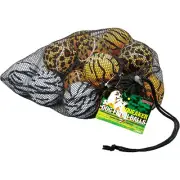Unique Sports Dog Fetch Squeaker Balls 18-Ball Mesh Carry Bag