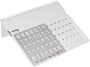 COHEALI Desk Calendar Retro Room Decor Year Clocks Countdown Outdoor Radio Board Office Decor Calender Dresser Pad Round Refills Daily Stand Display Advent Wall Clock Alarm Clock Rod Metal