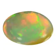 4.18 Ct. Nice Play Of Color Natural Multi Color Opal Gems WITH GLC CERTIFY