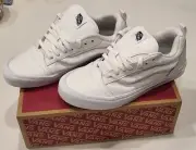 Size 10 - VANS Knu-Skool True White