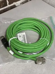 TURCK GREEN CKMS 12-1579-10-DB9MS/NG2 U-49369 CABLE ASSEMBLY!
