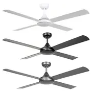 52" Stradbroke DC Ceiling Fan in White, Black or Titanium