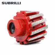 2 Inch Diamond Zero Tolerance Drum Wheel For Grinding Stone Concrete Segmented