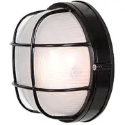 Access Lighting 20296LEDDLP-BL/FST Nauticus LED Black Bulkhead