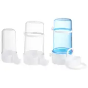 3pcs Practical Pet Bird Drinking Feeder Simple Bird Automatic Water Machine