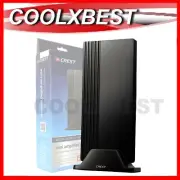 NEW CREST AMPLIFIED INDOOR DIGITAL TV ANTENNA HDTV BUILT IN SIGNAL AMPLIFIER