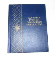 Whitman Bookshelf Album #9522 Canada Type Set, Small Coins NOS NEW.