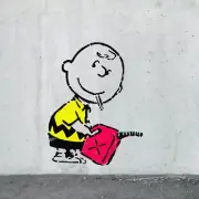 Banksy Charlie Brown, Graffiti Wall Art Painting stencil, street Art stencil