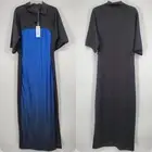 Women's Adidas Orginals Blue Version Dress Maxi Medium NWT