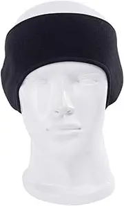 Milisten Elastic Sports Ear Warmer Headband Set Winter Head Wraps for Outdoor Activities