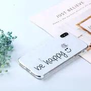 For iPhone XS MAX Cover,Shockproof Slim Thin Soft Mobile Phone Case,Be Happy