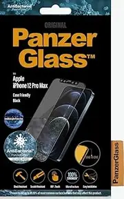 PanzerGlass Edge-to-Edge Screen Protector for Apple iPhone 12 Pro Max Black