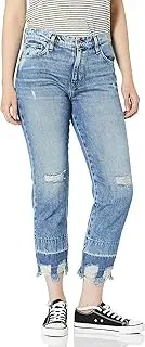 [Hudson] Women's Jessi Relaxed, Cropped, Boyfriend Jean