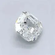 1Ct Great shine Asscher Lab Grown Diamond Natural D Color VVS1 Clarity Certified
