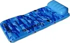Swimline Sumo Pool Float Mat ADULT Large Inflatable Lounge - blue camo