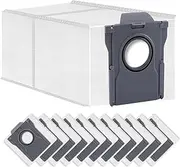 12-Pack Dust Bags Compatible with Dreame L10s Pro Ultra/L10s Plus/X40 Ultra/L40 Ultra/L30/L40/L20 Ultra/X30 Ultra/X30 Pro Plus/S30/S10/Mova E30 Ultra Vacuum Cleaner, 3L Dust Bags