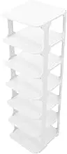 HOUDERCO Freestanding Multi Shoe Rack Narrow Shoe Storage Organizer for Spaces Sturdy Design for Entryway and Home Space Saving