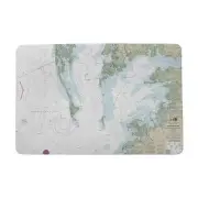 Betsy Drake 30 x 50 in. Chesapeake Bay - Pocomoke & Tangier Sounds, VA Nautical