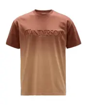JW Anderson Gradient T-Shirt S,M Brown and multicolour