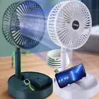 Ventilador Mini Portatil Recargable Abanicos De Mesa Mano de Electricos Plegable