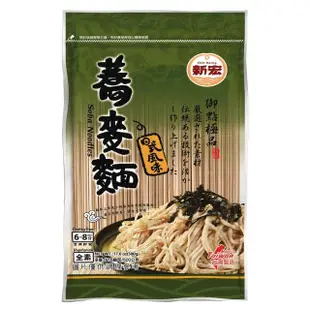 【新宏】蕎麥麵500g(6包入)