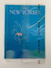The New Yorker Full Magazine August 7 1989 Swimming Time VG Sealed No Label