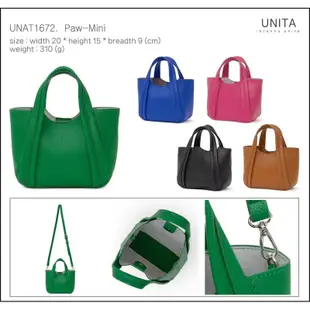 《韓國製造🇰🇷Le-junev現貨在台》正品副牌UNITA合成皮手提子母包只剩桃粉 UNAT1672