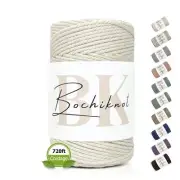 4mm Macrame Cord - Macrame Cord 3ply Strand - Cotton Cord for Macrame Knottin...