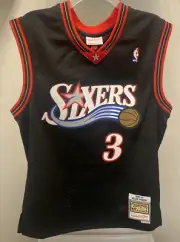 Mitchell & Ness Allen Iverson Philadelphia 76ers Swingman Jersey Men’s Size 2XL