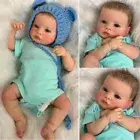 19'' Reborn Baby Doll Soft Loulou Awake Newborn Real Lifelike Toddler Girls Gift