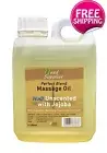 Perfect Blend, Dispersible Massage Oil 1 Litre + Pump H2Oil Premium Grade Jojoba