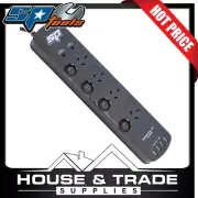 SP Tools Power Board Surge Protected 4 Outlets 4 USB SP69998