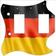 SG Standard Pickguard Custom Gibson Graphical Guitar Scratch Plate Flag Germany