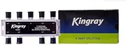 KSP8F KINGRAY 8 Way F-Type Splitter Foxtel Approved F30965 KSP8F,