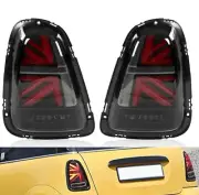 R57 MINI Cooper S JCW VLAND LED Union Jack Tail Lights Clear Pre LCI 2008 - 2009