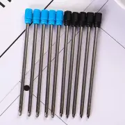 10pcs 7cm 0.5mm Ink crystal refill Metal Roller Ballpoint Pen Refill Medium Nib