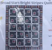 WINDHAM FABRICS FREE RANGE BROAD STARS AND BRIGHT STRIPES QUILT KIT