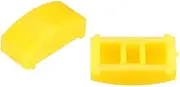XYWHPGV 50pcs Tactile Push Button Switch Caps 12.4x4.5mm for 8x8mm Micro Tactile Switch Yellow(9d72a 32af9 47647 239f1 bbe60 4d765