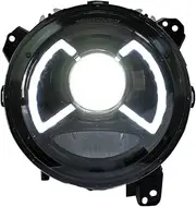 Headlamp Assembly Compatible With Jeep Wrangler 2018 2019 2020 Head Light With Moving Turn Signal Dual Beam Lens Car Accessories