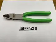 Snap-on Tools USA NEW GREEN Soft Grip 8" High-Leverage Diagonal Cutter 388ACFG