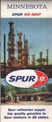 1964 Spur Road Map: Minnesota NOS