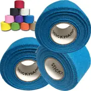 STICK HANDLER Professional Hockey Grip Tape Pro Pack (Blue | Three Pack)