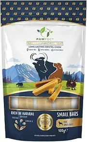 Pawfect Chew SMALL BATS 100g - Natural, grain-free and protein-rich treats for dogs